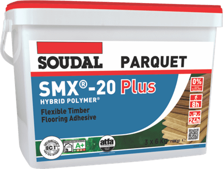 SOUDAL SMX 20 PLUS PALE BROWN 18KG (3X6KG FOIL BAGS)